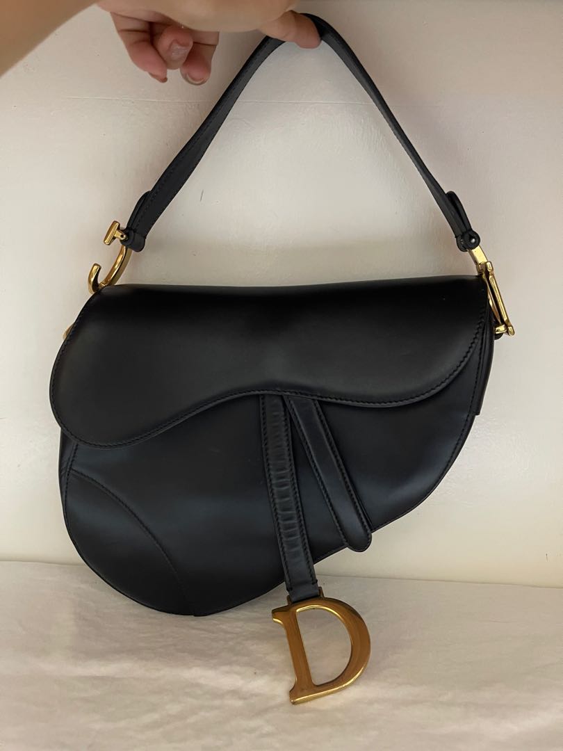 preloved dior saddle bag