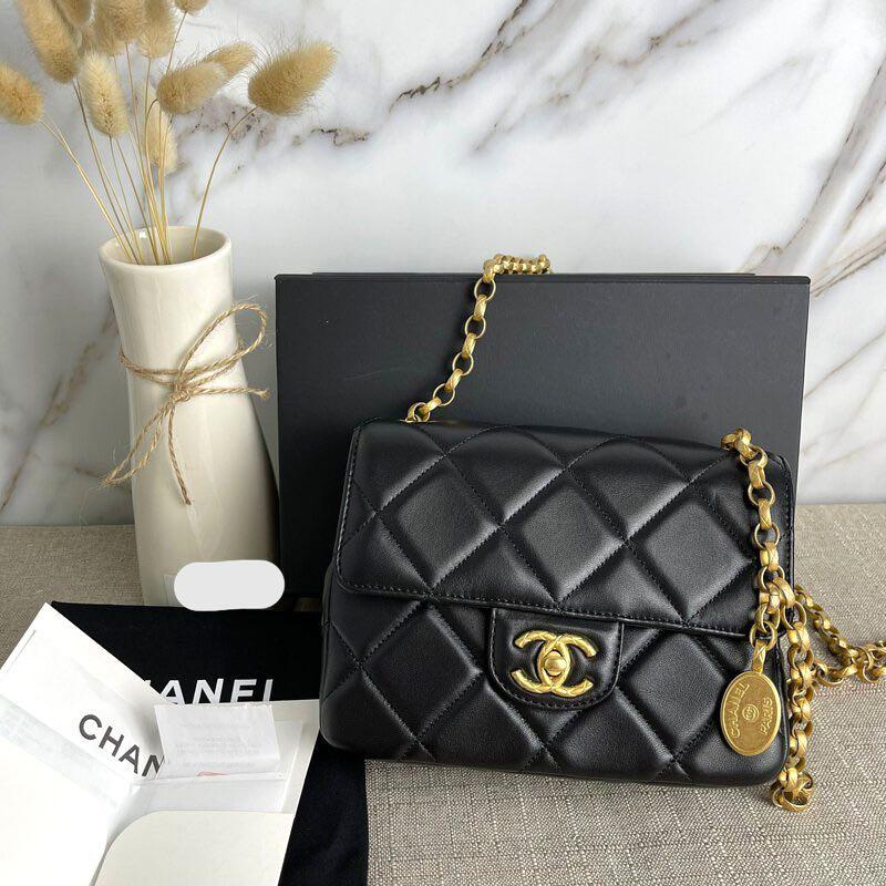 Chanel CC Flap Bag with Coin Purse Quilted Calfskin at 1stDibs  chanel  flap bag with coin purse, chanel calfskin flap bag with coin purse, chanel  flap bag and coin purse