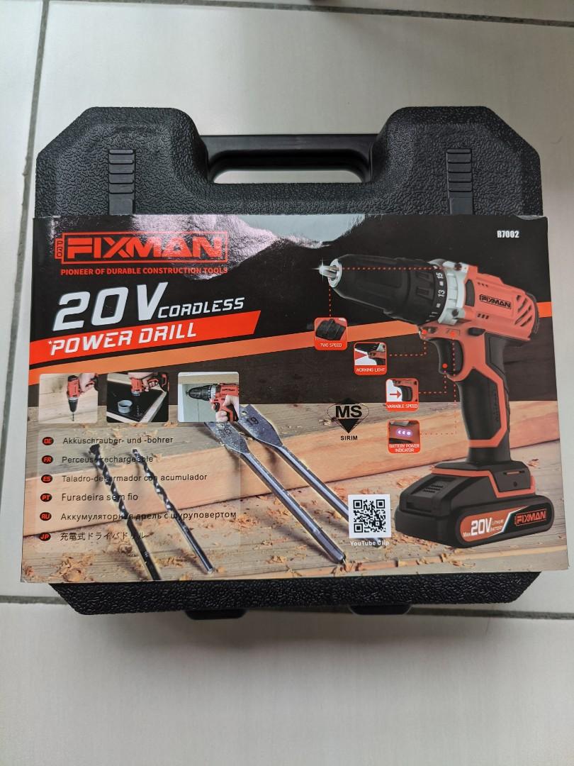 Pro Fixman cordless drill Everything Else Others on Carousell