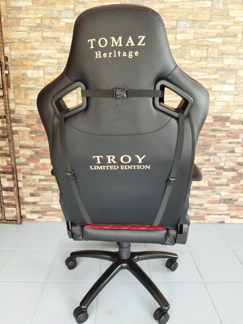 UNBOXING GAMING CHAIR TOMAZ - TROY (BURGUNDY