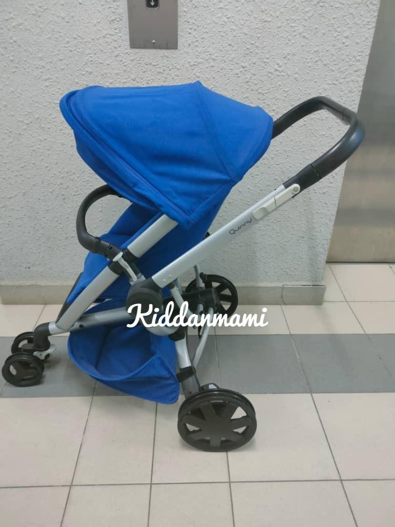 Quinny Buzz Xtra Blue Base Stroller Babies Kids Going Out