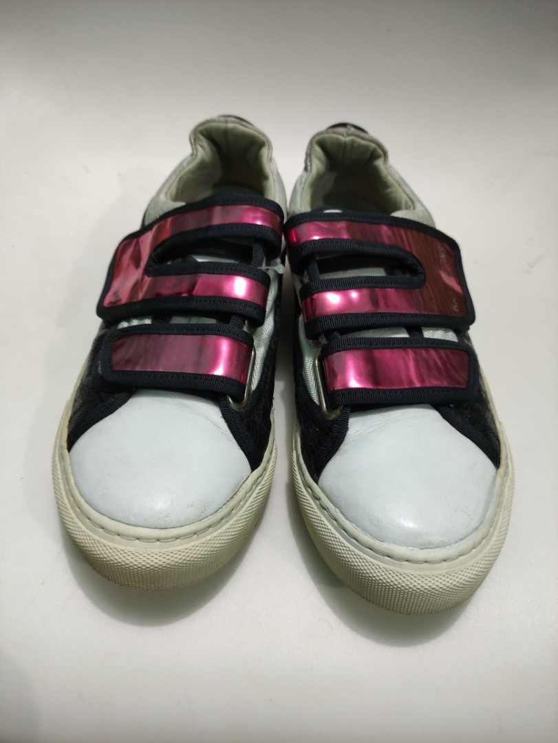 Raf simons velcro low shoes designer