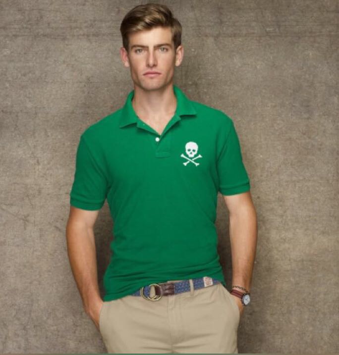 Ralph Lauren Rugby Skull, Men's Fashion, Tops & Sets, Tshirts & Polo Shirts  on Carousell