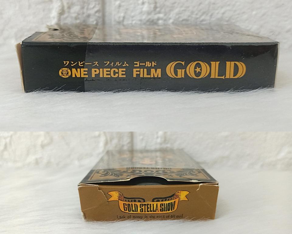 One Piece Film Gold Golden Poster Metallic A5 Size Carddass Luffy Sabo  Tesoro