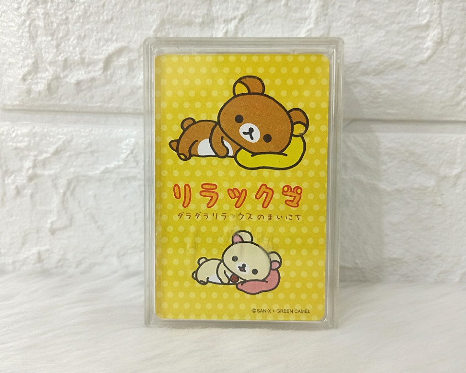 Rilakkuma Playing Cards, Hobbies & Toys, Memorabilia & Collectibles