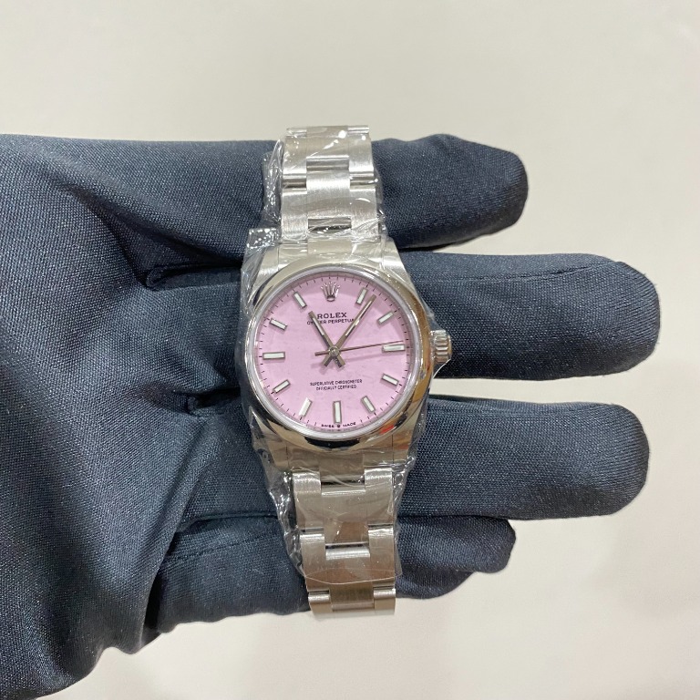 Rolex oyster sales perpetual 31 pink