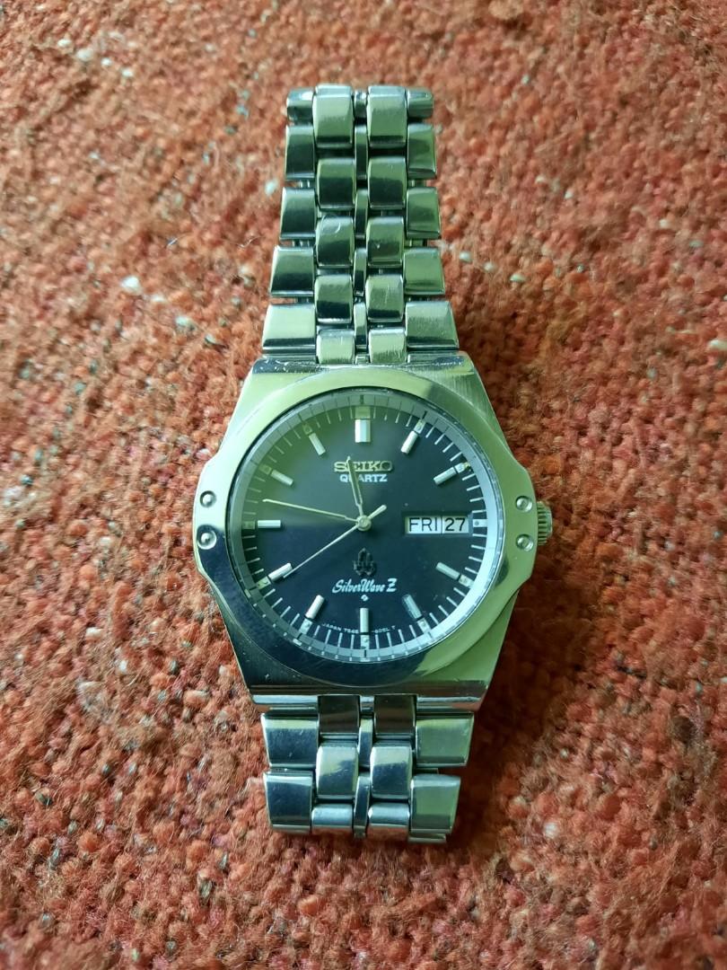 Seiko Silverwave Z Quartz movement cal 8229-7010, Fesyen Pria, Jam Tangan  di Carousell