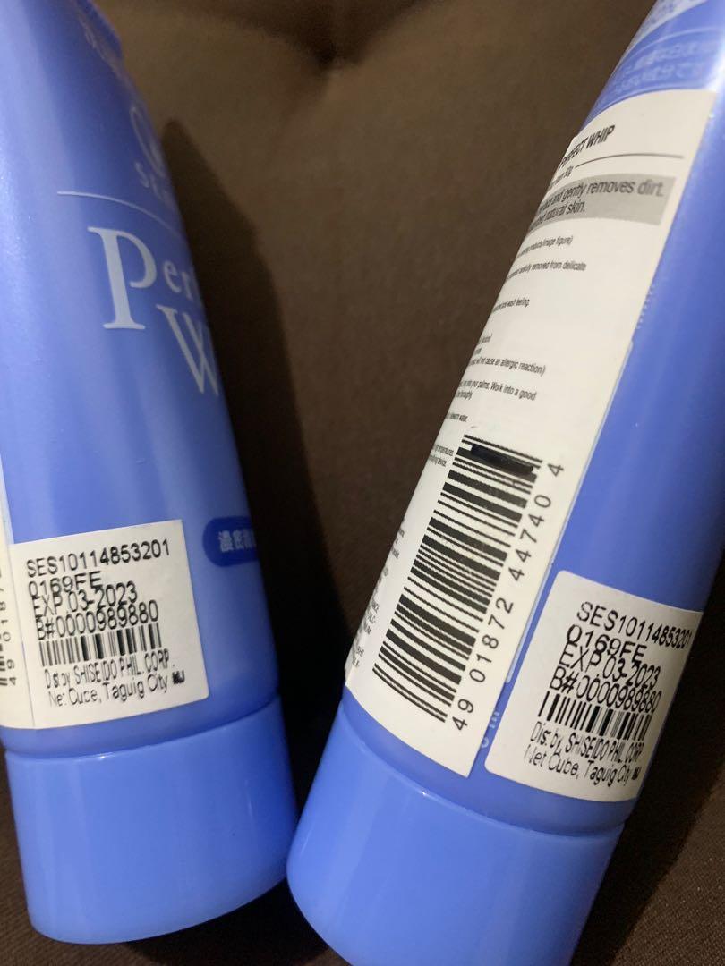 Senka Perfect Whip Moist Cleansing Foam 50g bundle (Category: Face Care) located in Manila. Submitted by prelovedlcb (Listing ID 1111985393, Image 3). Description: Get 2 50g Facial Cleansing Foam for only P230.