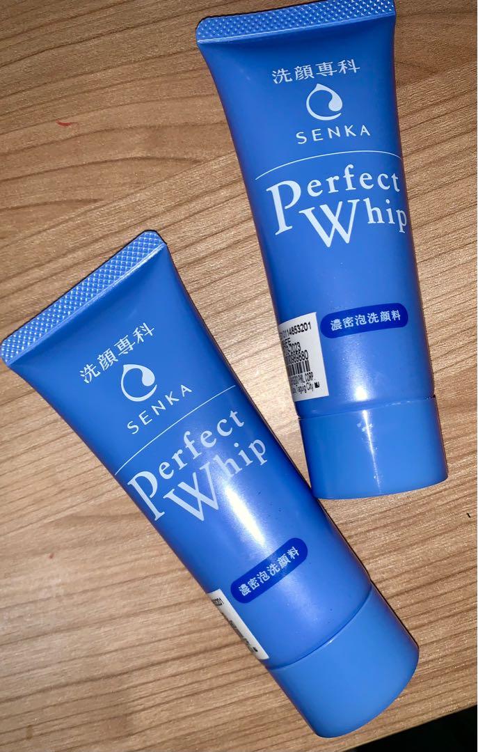 Senka Perfect Whip Moist Cleansing Foam 50g bundle (Category: Face Care) located in Manila. Submitted by prelovedlcb (Listing ID 1111985393, Image 1). Description: Get 2 50g Facial Cleansing Foam for only P230.