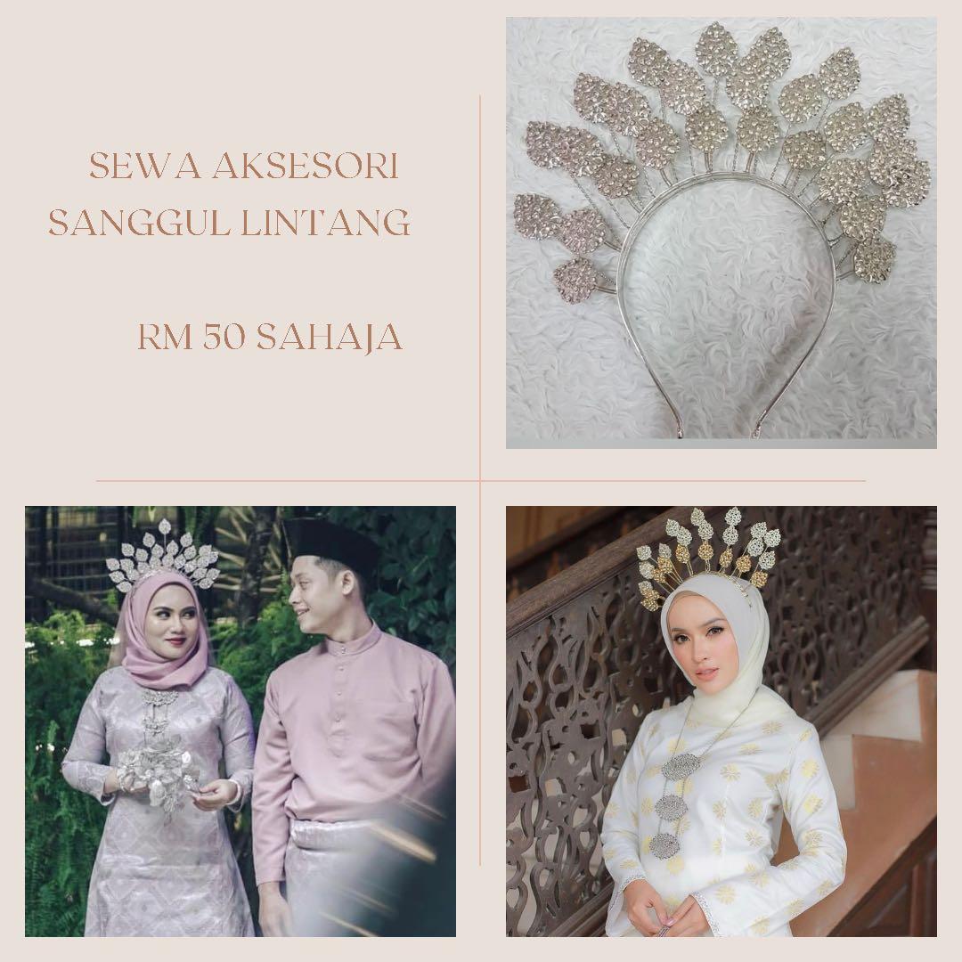 Aksesori Tudung Pengantin Muslimah Fashion On Carousell