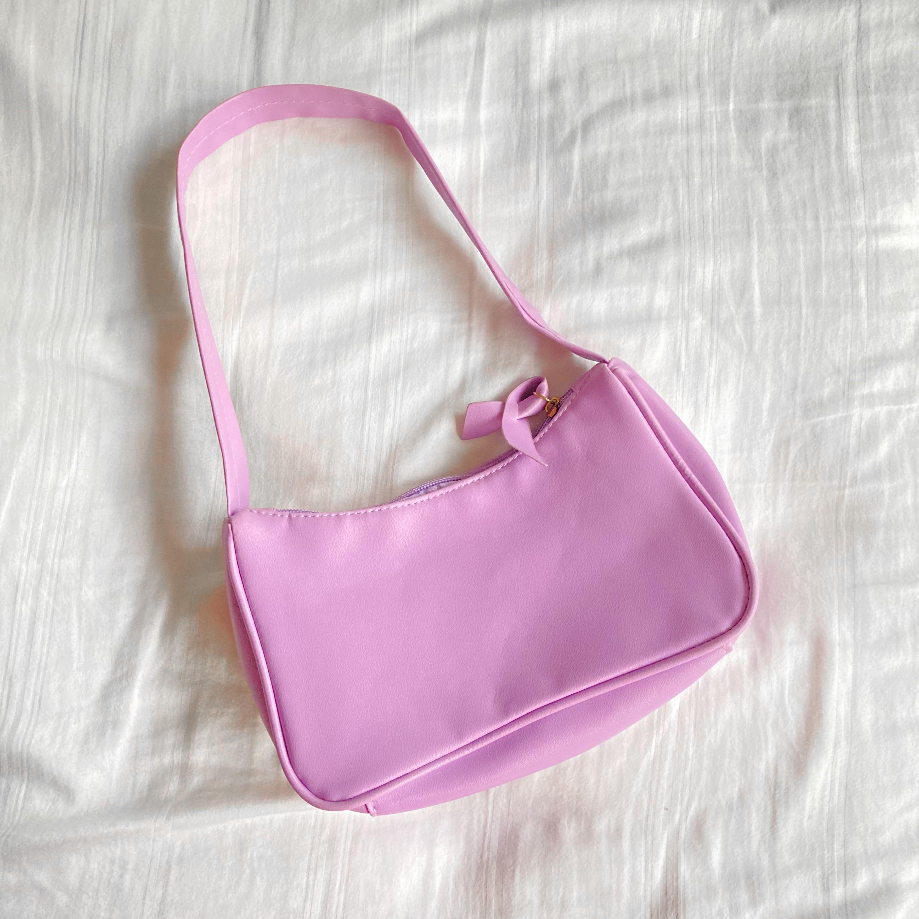 Shopee Y2k Purple Baguette Bag