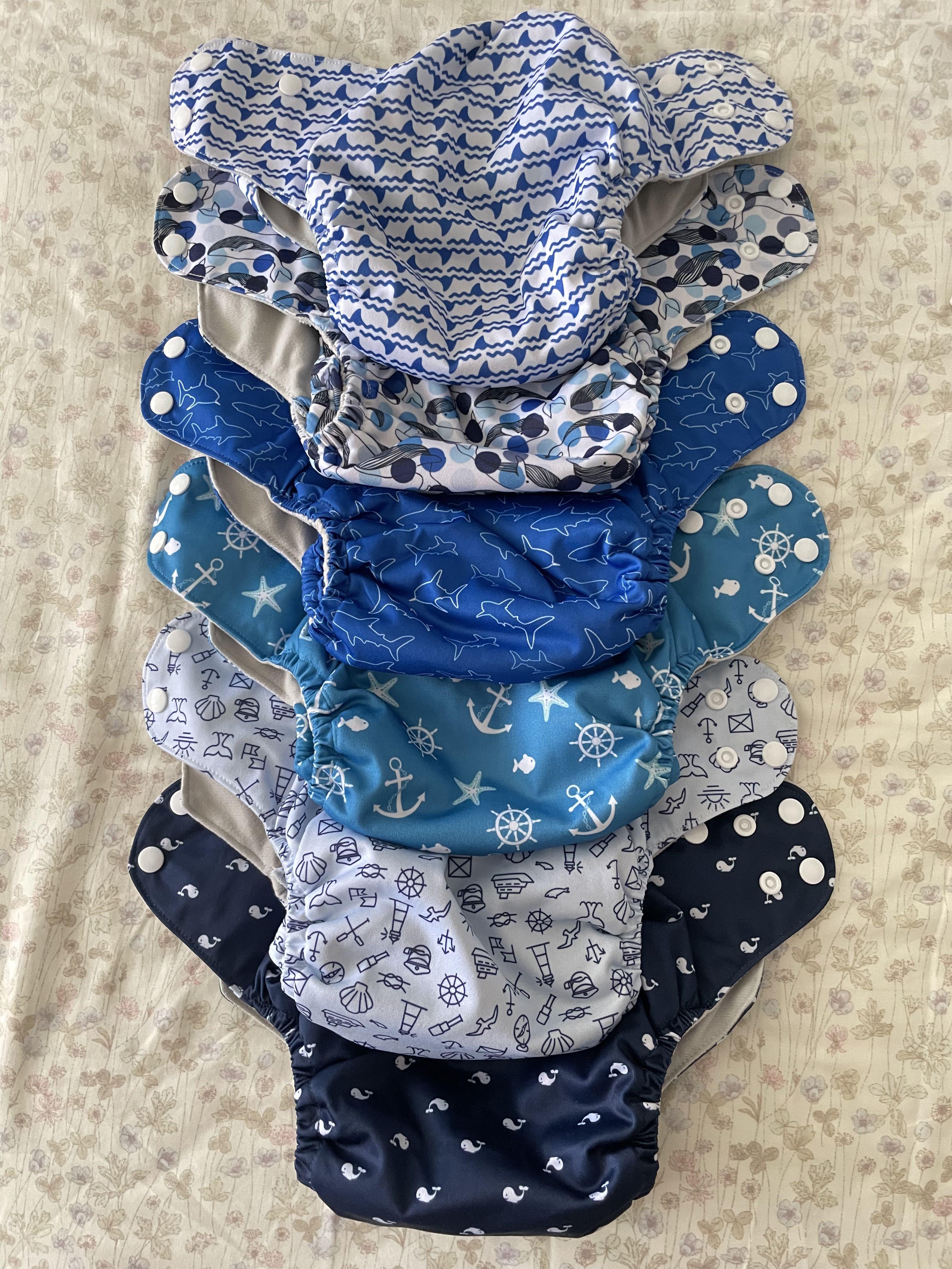 Simple Being cloth diapers boy, Babies & Kids, Bathing & Changing