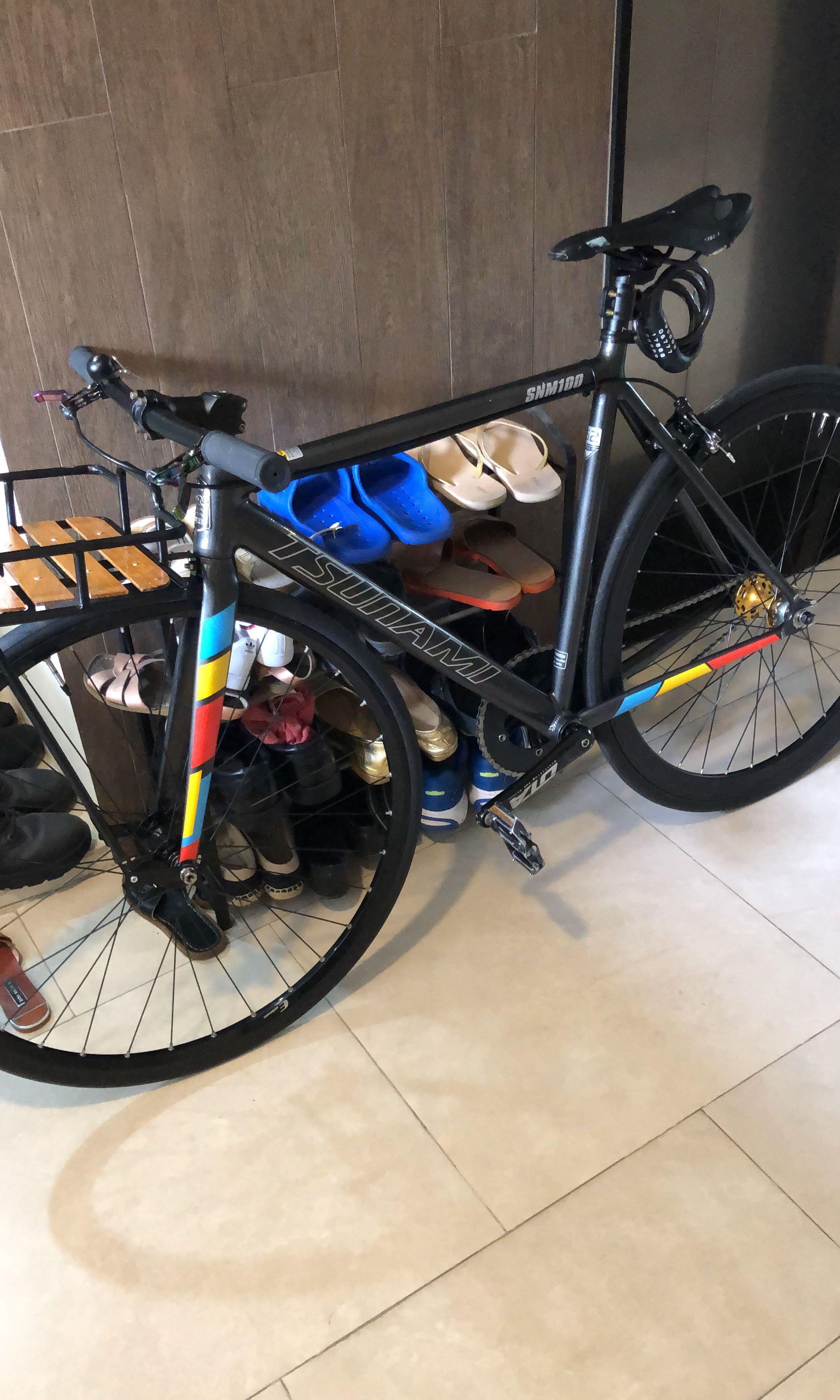 tsunami waters spin bike