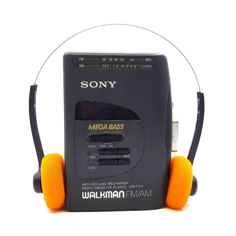 Sony Walkman WM-FX17 Portable AM/FM Radio & Cassette Player In Excellent  Working Condition., Audio, Portable Music Players on Carousell