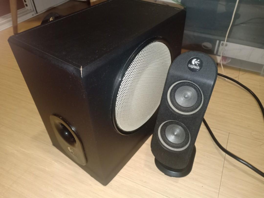 Speaker (Logitech X230), Audio, Soundbars, Speakers & Amplifiers on Carousell