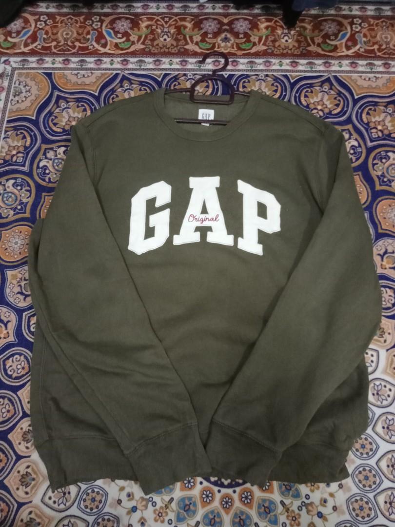 Gap store green sweatshirt