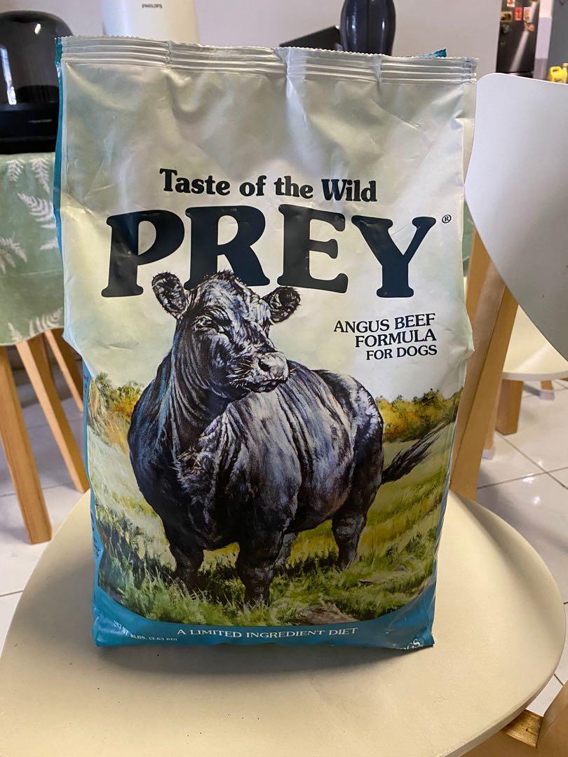 Taste of the Wild Prey Angus Beef for Dogs Pet Supplies Pet Food