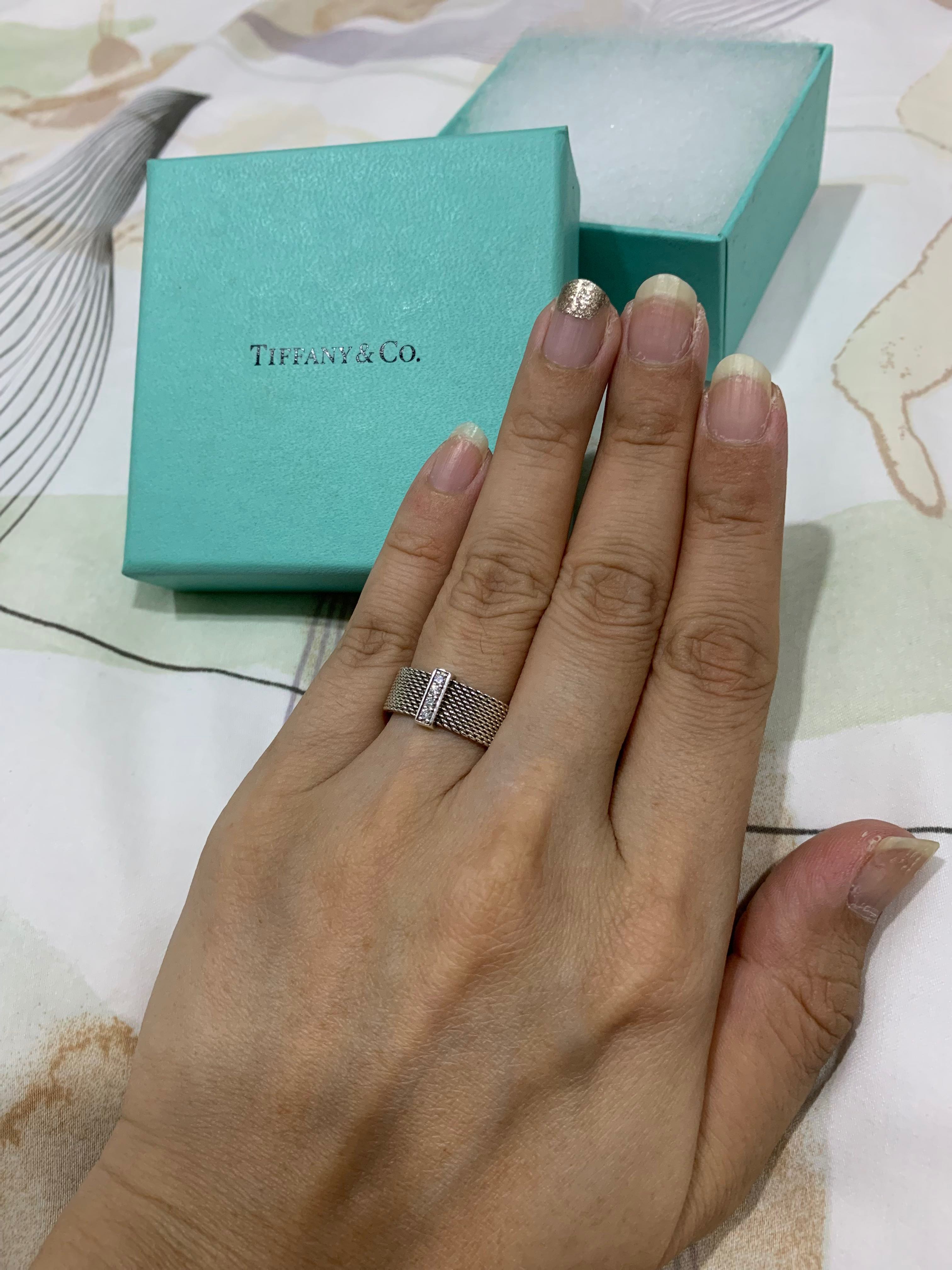Tiffany somerset deals ring original price