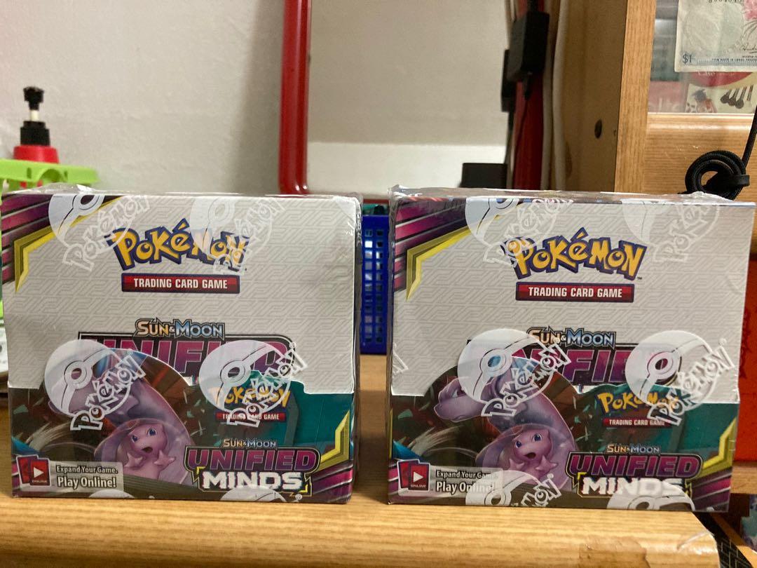 pokemon sun & moon unified minds booster box S&M Unified Minds Booster Box main image 0