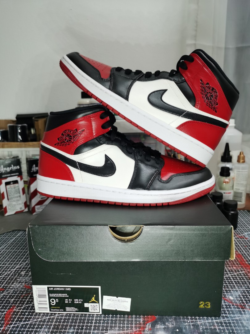 Jordan 1 bred used new arrivals