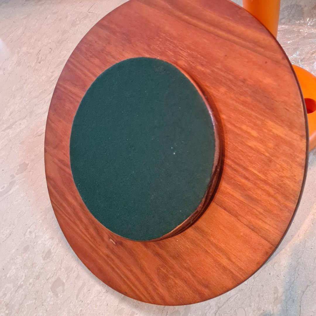 Wooden Lazy Susan for Dining Table (serving turntable), Furniture