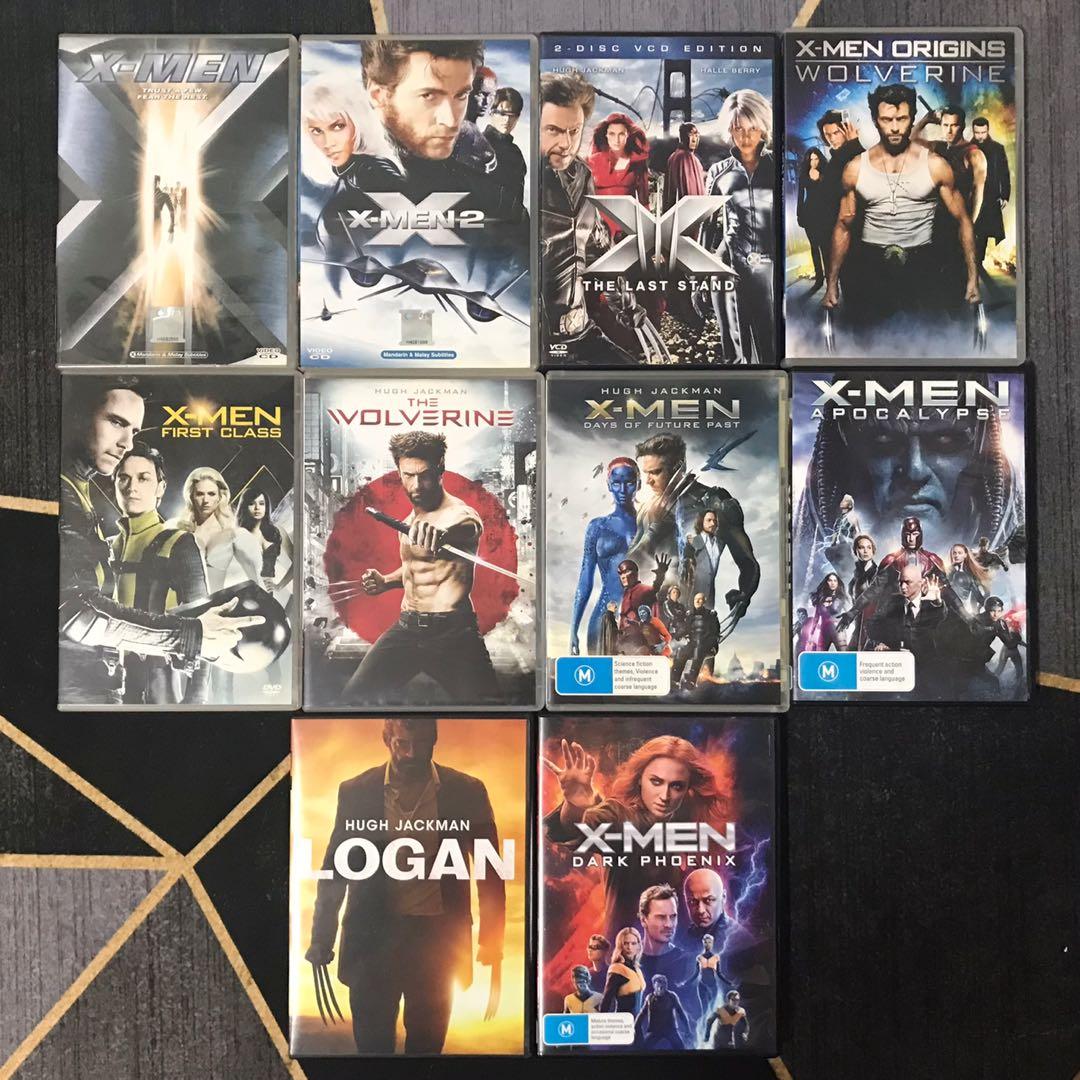 X Men Film Collection X Men X2 X Men The Last Stand X Men Origins Wolverine