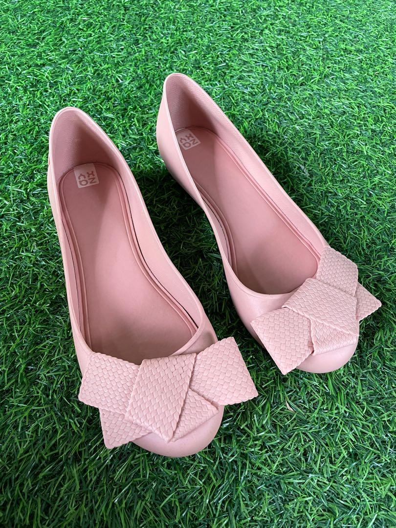 Zaxy Shoes Nude Shade Women s Fashion Footwear Flats on Carousell