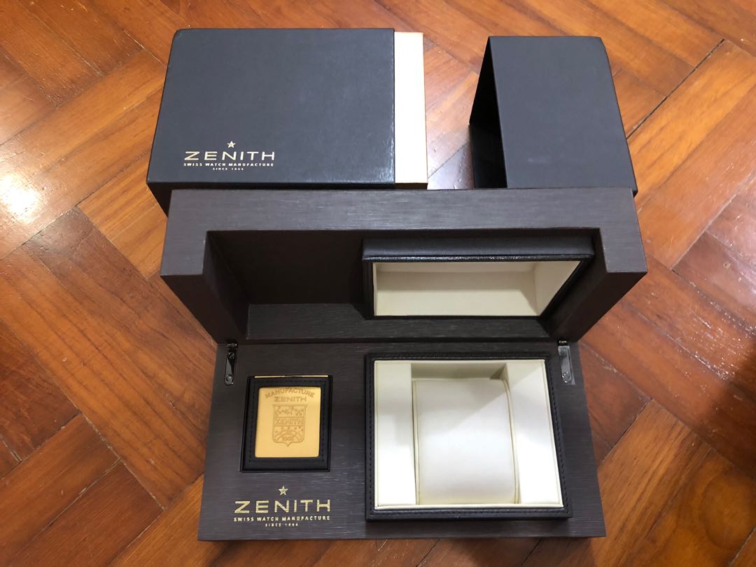 ZENITH Original Watch Box Men s Fashion Watches Accessories