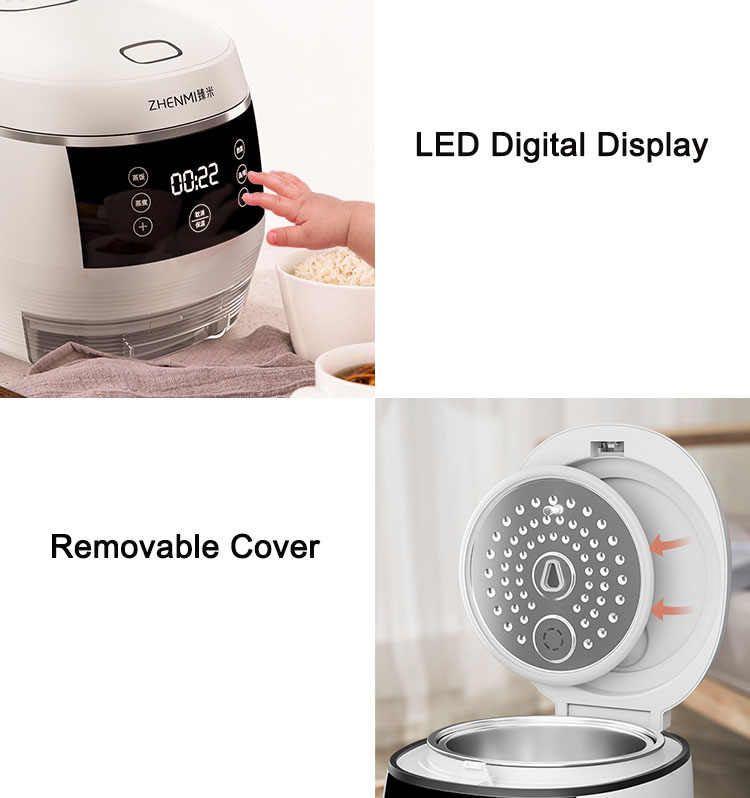 ZhenMi X1 Steam Low Carb Rice Cooker, TV & Home Appliances, Kitchen