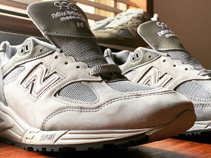 Wtaps x new balance 990wt2, 他的時尚, 鞋, 運動鞋在旋轉拍賣