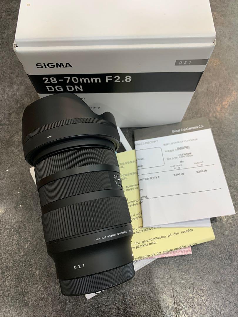 行保99% Sigma 28-70mm f2.8 DG DN contemporary E-mount, 攝影 
