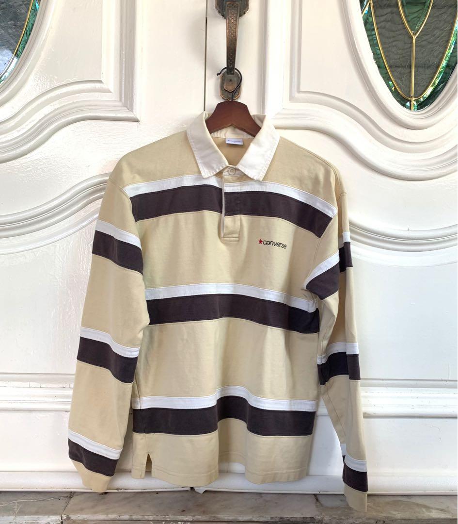 Converse long shop sleeve polo