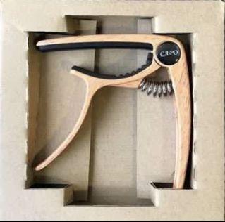 🆕原木色移調夾 NEW Wooden colour Capo