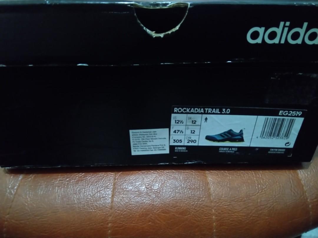 Adidas Rockadia Trail 3.0 Active Teal UK12 US12 1 2 Men s
