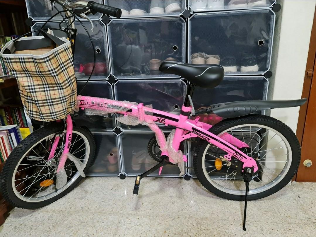 Foldable womens bike best sale