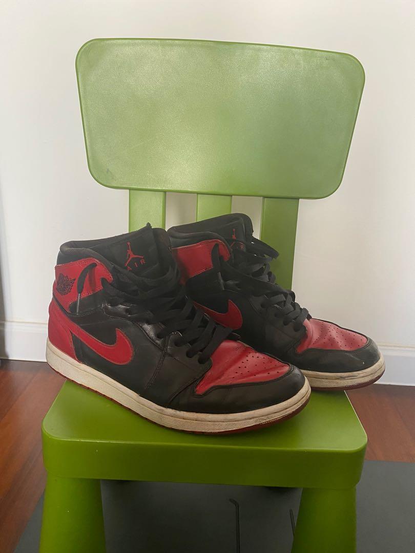 Jordan 1 on sale bred dmp 2009