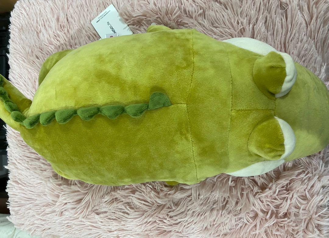 Alligator Plush Toy [Green] 35cm (Category: Plushies & Soft Toys) located in Quezon City. Submitted by _purplejeon (Listing ID 1112202013, Image 3). Description: Alligator Plush Toy [Green] 35cm Bought from Miniso then stored (was not put on display) In great condition .