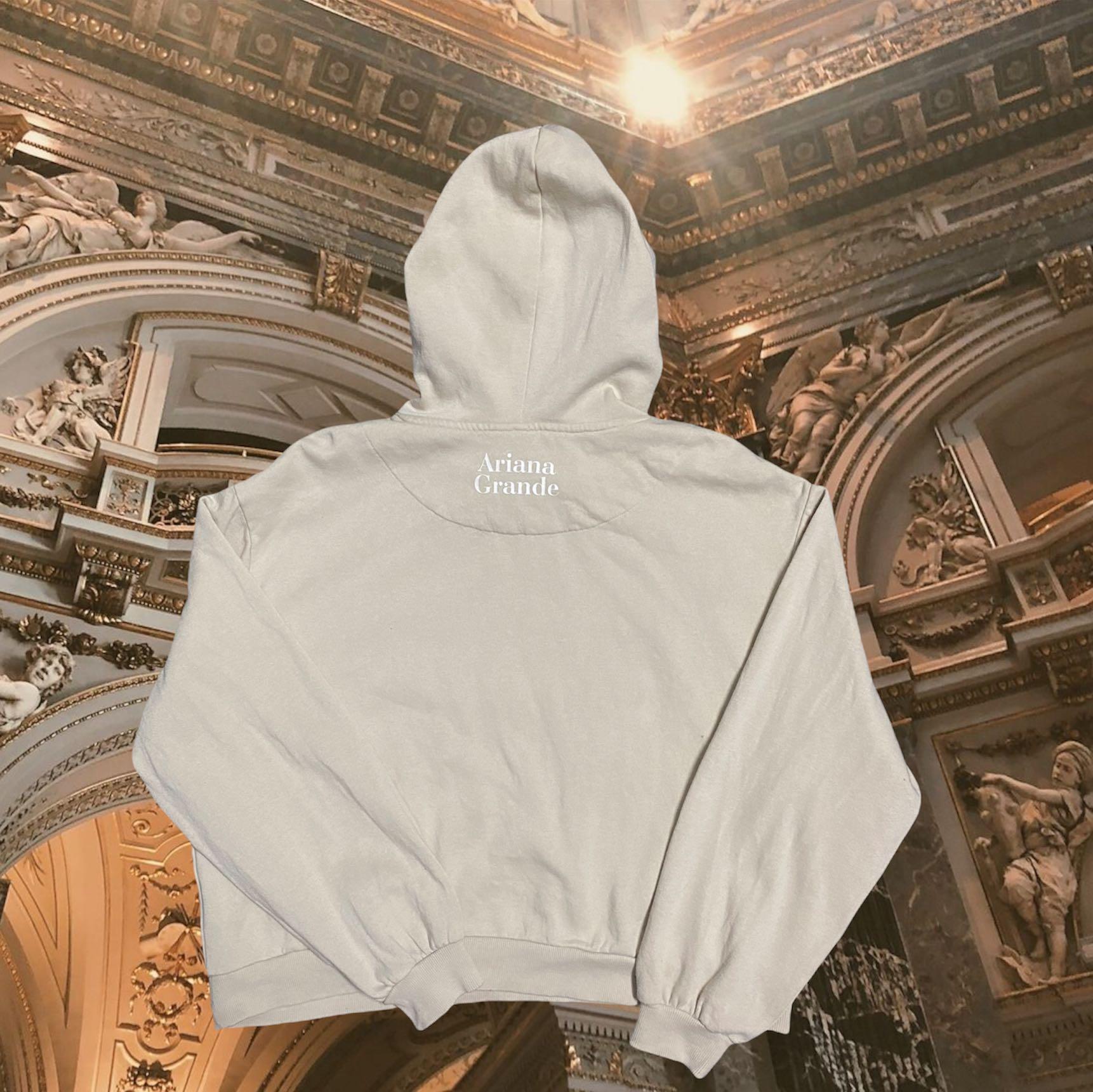 Ariana grande cropped hoodie store
