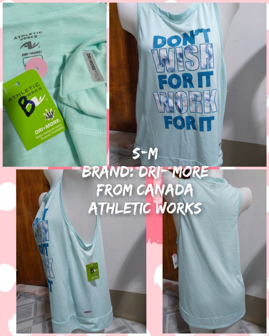 Athletic works( DRI- MORE), Women's Fashion, Tops, Sleeveless on Carousell
