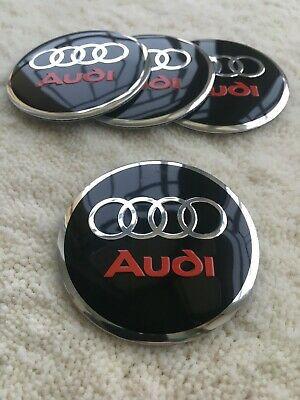 Audi wheel center top caps