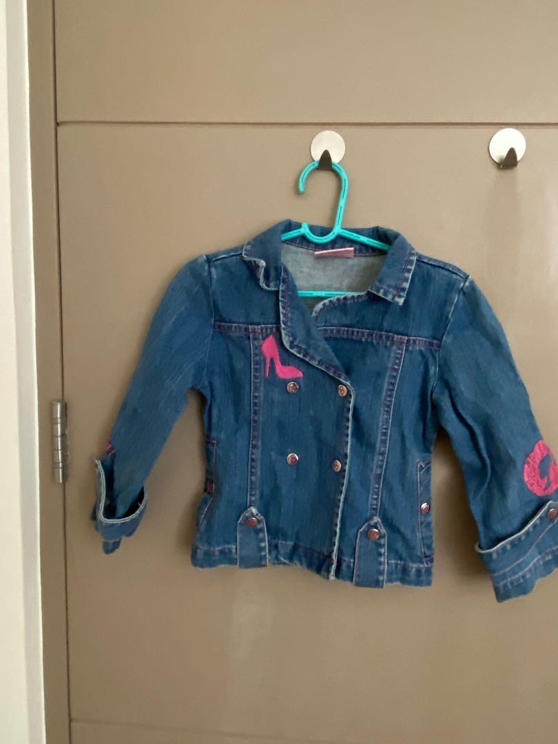 Barbie Denim Jacket 2-4T, Babies \u0026 Kids 
