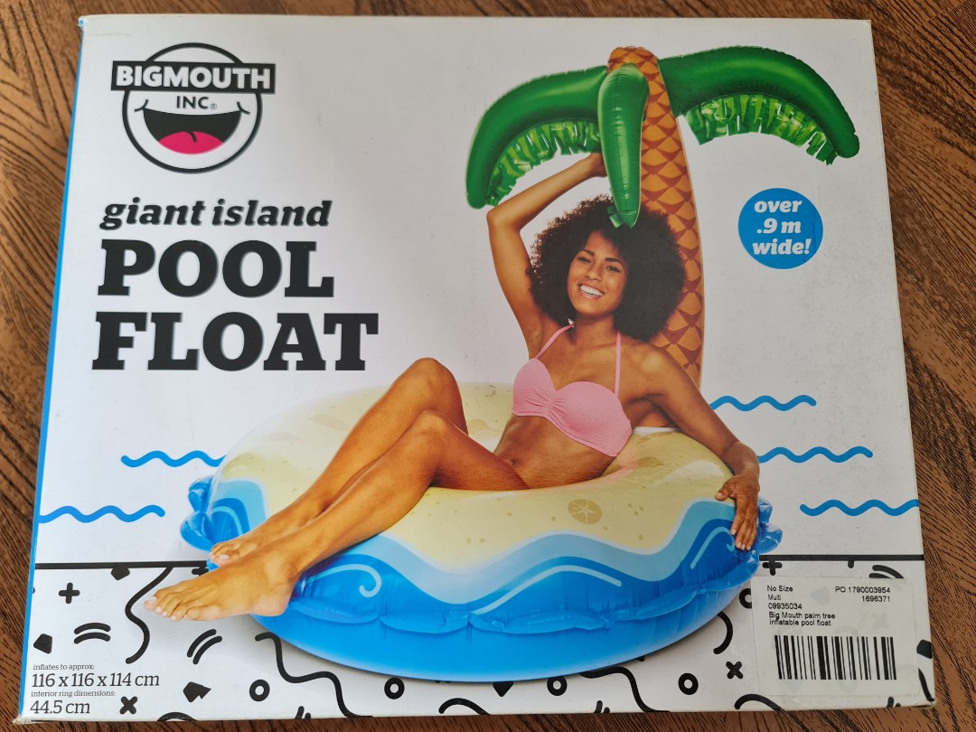 Big mouth giant donut pool float clearance