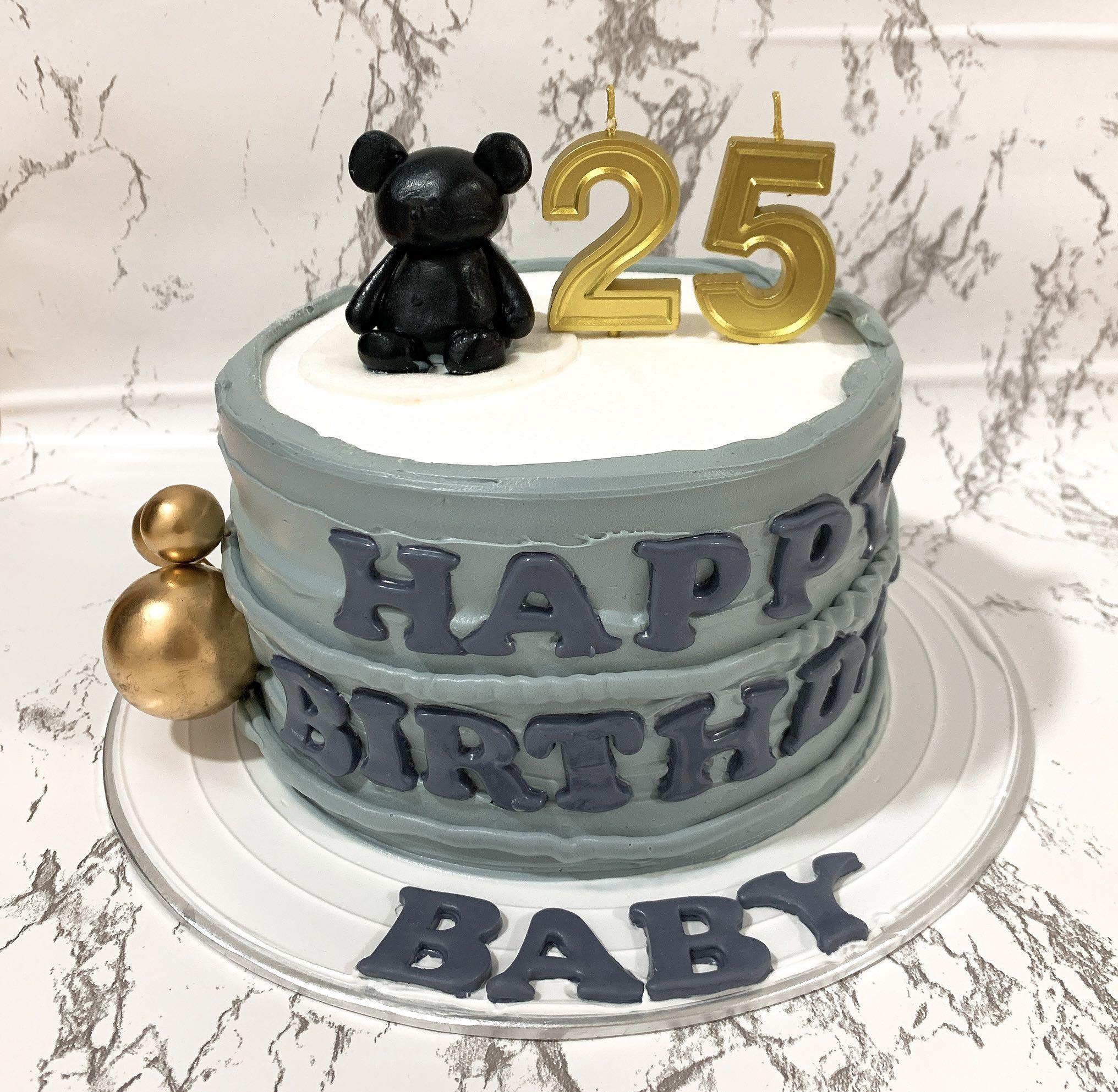 Black Bear Cake Food Drinks Homemade Bakes On Carousell