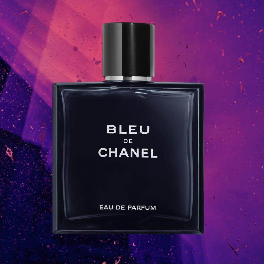 1 remaining] Bleu De Chanel Eau De Parfum Authentic EDP 100ml men's perfume  , Beauty & Personal Care, Fragrance & Deodorants on Carousell