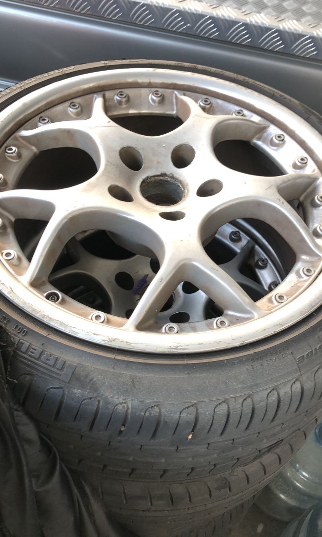 Bmw rims made in Italy..., Car Accessories, Tyres & Rims on Carousell