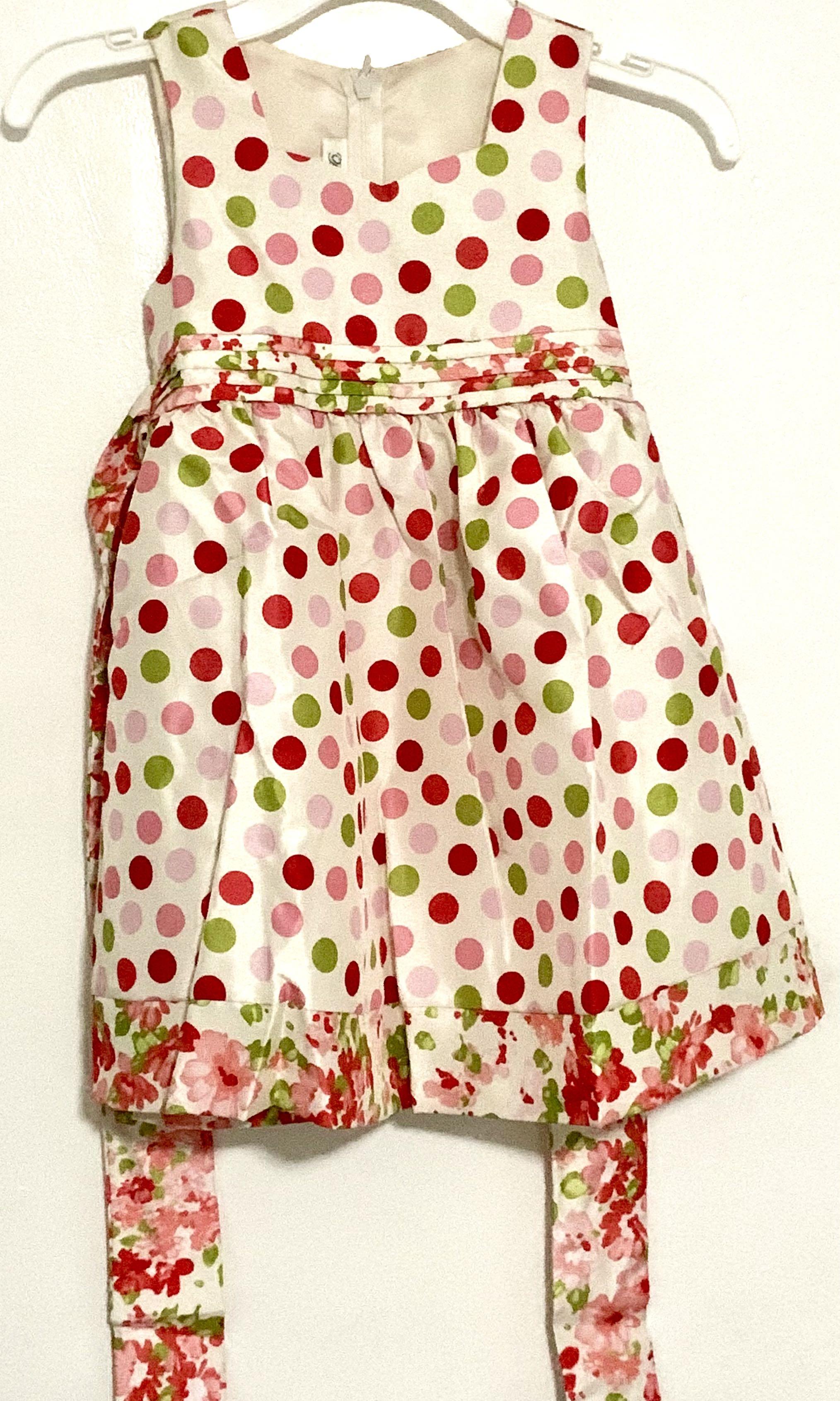 Toddler & Girls Bonnie Jean Reversible Dress Size 3T 16
