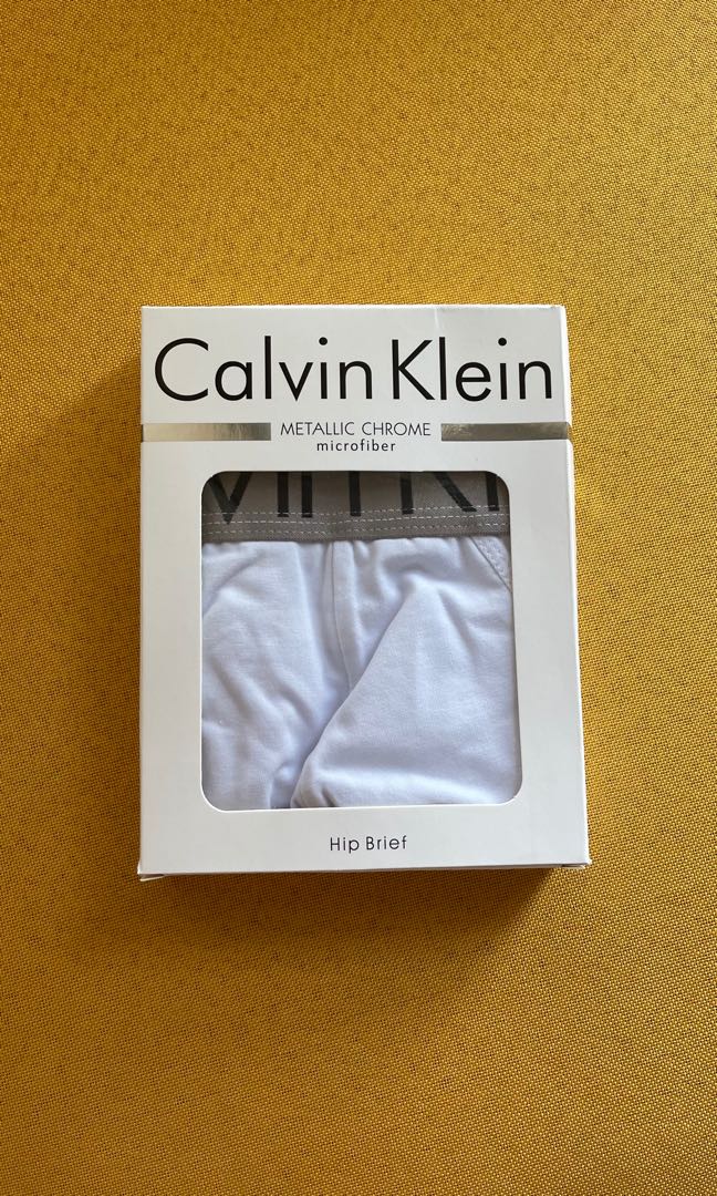 Calvin klein metallic chrome microfiber sales