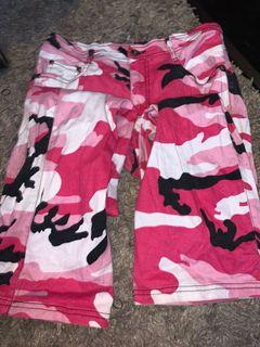 Brand new pink army pants