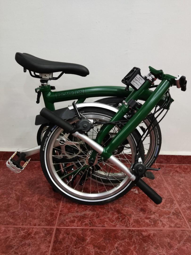 Brompton S6L Racing Green , Model Year 