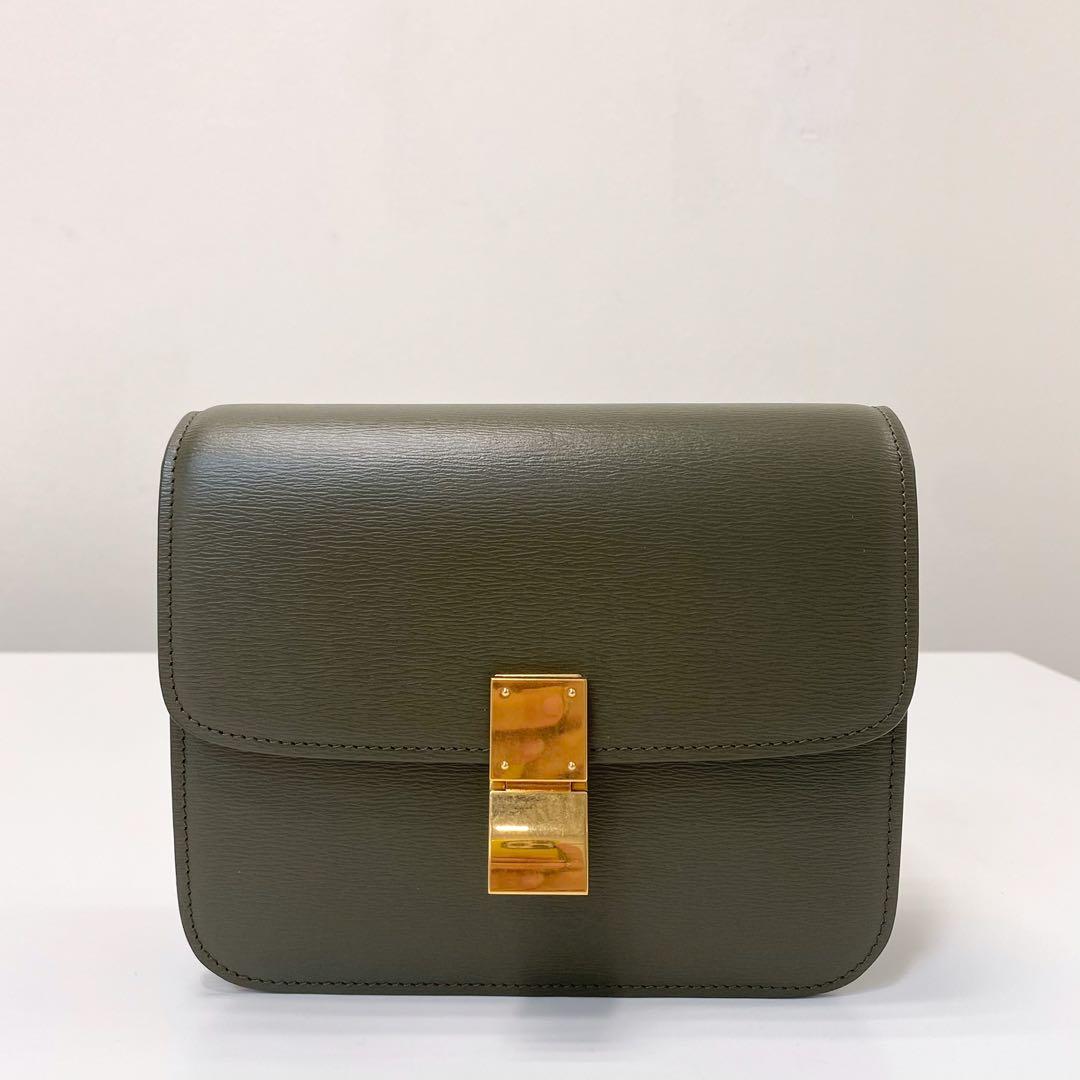 Celine olive green best sale bag